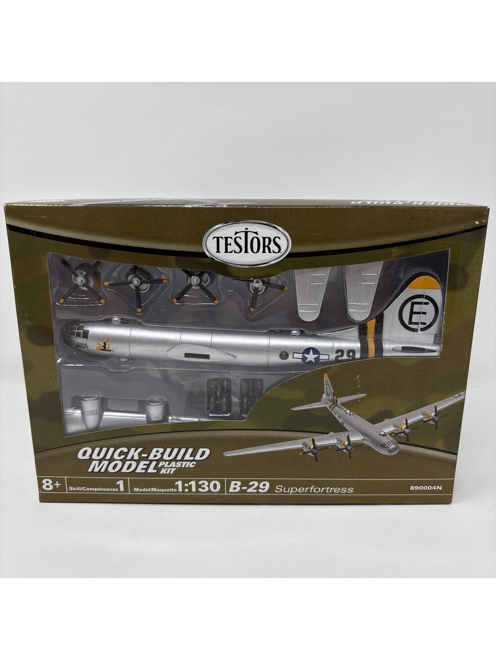 Testors Quick Build Model 1/130 B-29 superfortress "Dina Might"